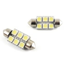 Bec LED CANBUS C5W 12V (2 buc)