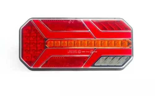 Lumina din spate a condus 7 funcții 12-24V stânga