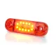 Indicator de poziție LED roșu W97.3 (12 leduri) 12-24V