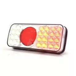   Lumina din spate a condus placa de înmatriculare cu 4 funcții