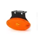 Indicator de lățime oval galben cu LED suport 12/24V
