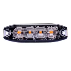 Modul intermitent 4 LED-uri 12/24V (galben)