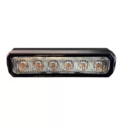 Modul intermitent 6 LED-uri 12/24V (galben)