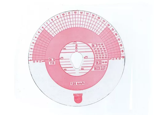 DIAGRAMA TAHOGRAF BLU 2 (125km/h)