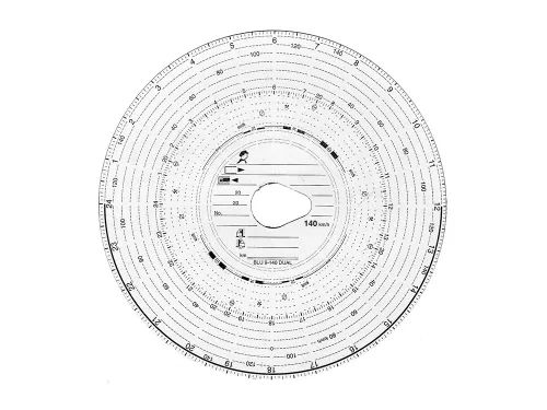 DIAGRAMA TAHOGRAF BLU 9 (140Km/h  1zi)