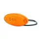 Indicator de lățime LED galben oval (W65)