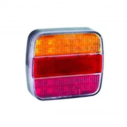 Lumină spate LED cu 3 funcții + sistem 12/24V