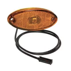 Marker de lățime cu led galben Flatpoint II 1,5m conductor