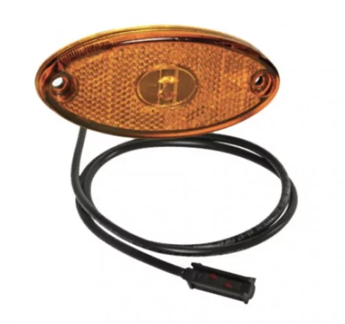 Marker de lățime cu led galben Flatpoint II 1,5m conductor