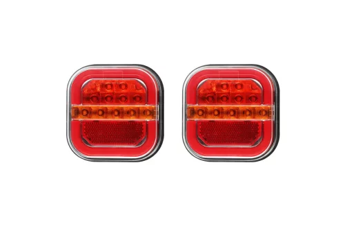 Kit de lumini spate fără fir cu trei funcții 12-24V