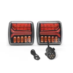 Kit faruri spate fără fir 12-24V