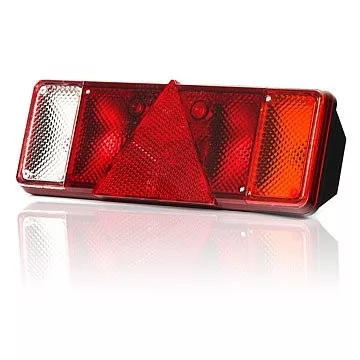 Lampă spate cu 5 funcții dreapta cu trei căi (W09)