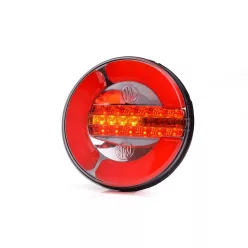 Lampă spate rotundă cu leduri 12/24V.