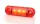 Indicator de poziție LED roșu W97.1 (3 leduri) 12-24V