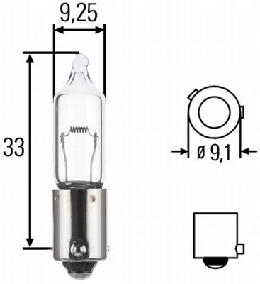 Bec Hella 21W 24V