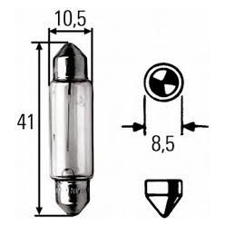Bec pentru plafon de 24V 10W