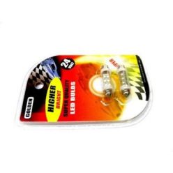 Bec LED 24/8,5V sofita 6LED (2 buc)