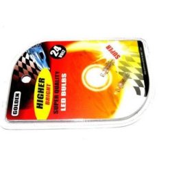 Bec LED 24V/ 1,2W cap de sticlă 2 buc