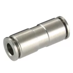 Conector metalic drept 6mm