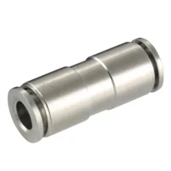 Conector metalic drept 11mm