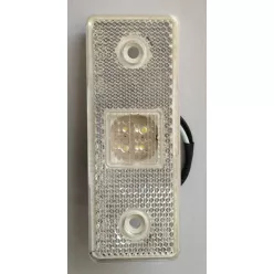 LED alb indicator de lățime