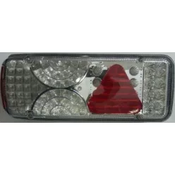 Lampă spate LED triunghi prismatic stânga