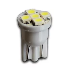 Bec LED T10 24V (5smd-alb) 2pcs