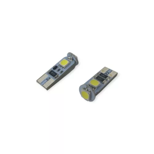 LED CANBUS bec T10 12/24V (3smd-W2,1x9,5d-alb) 2pcs