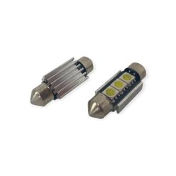 LED CANBUS soffit bulb 24V (3smd-alb-36mm) 2pcs