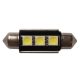 Bec LED CANBUS pentru plafon (alb-36mm) (2 buc)