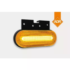 Bandă indicatoare de poziție cu led galben (cu suport)