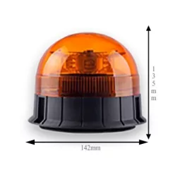 Lampă rotativă magnetică cu LED 12/24V