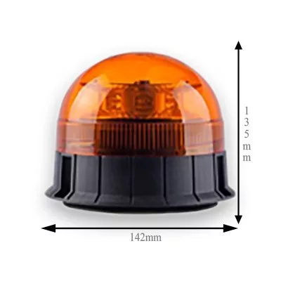 Lampă rotativă magnetică cu LED 12/24V