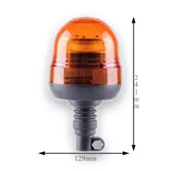 Lanternă LED montată pe tub 12/24V