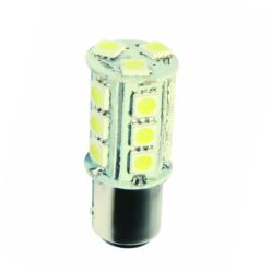 Bec LED Ba15S 24V (18smd-red-P21W)