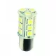 Bec LED Ba15S 24V (18smd-red-P21W)