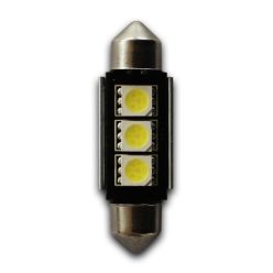 LED CANBUS soffit bec 24V (3smd-galben-36mm) 2pcs