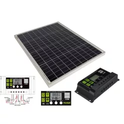   KIT SOLAR FOTOVOLTAIC 50W / 12-24V (PANOU FOTOVOLTAIC SI REGULATOR TENSIUNE)
