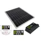 KIT SOLAR FOTOVOLTAIC 50W / 12-24V (PANOU FOTOVOLTAIC SI REGULATOR TENSIUNE)