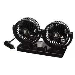 Ventilator dublu cu 2 viteze 12V