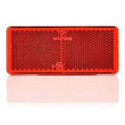 Prizma autoadeziv 96mmx42mm roșu