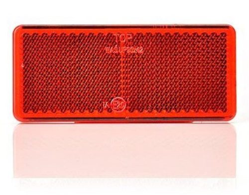 Prizma autoadeziv 96mmx42mm roșu