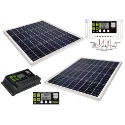   KIT SOLAR FOTOVOLTAIC 240W / 12-24V (PANOU FOTOVOLTAIC SI REGULATOR TENSIUNE)