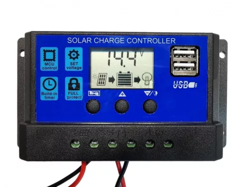 KIT SOLAR FOTOVOLTAIC 240W / 12-24V (PANOU FOTOVOLTAIC SI REGULATOR TENSIUNE)