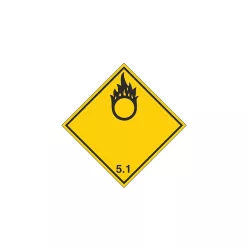 AUTOCOLANT ADR 5,1 (10x10 cm)