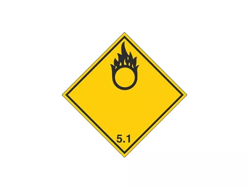 AUTOCOLANT ADR 5,1 (10x10 cm)