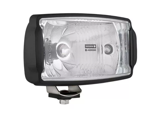 PROIECTOR AUTO DREPTUNGHIULAR CU LUMINA DE POZITIE ALB WESEM 220X123X120