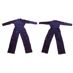 COMBINEZON DE LUCRU ALBASTRU+GRI