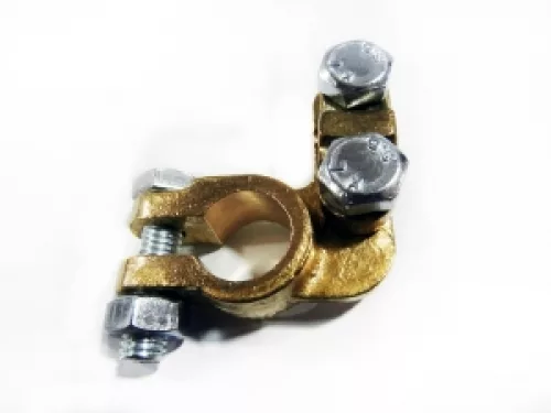 BORNE BATERIE DIN CUPRU MASIV "MINUS" (-) PT. CAMION