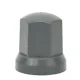 Capac cu șurub 32mm gri